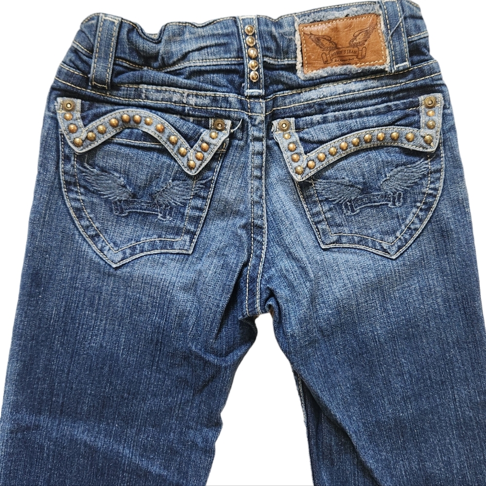 Robin's Jean Studded Pocket Denim Jean Girl 6